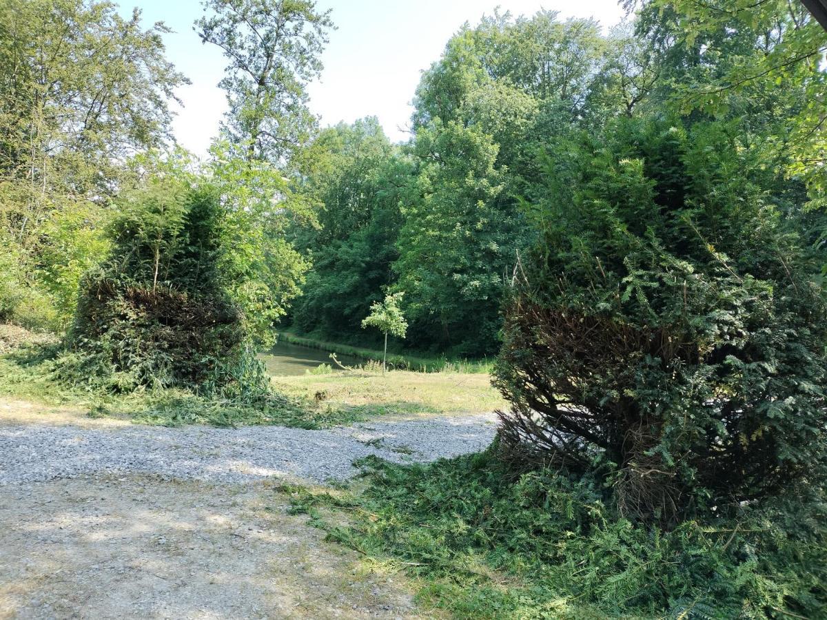 Deux Etangs Poissonneux Au Milieu Des Bois Avec Gite Moderne, La Halte Des Deux Lacs Rosée Εξωτερικό φωτογραφία
